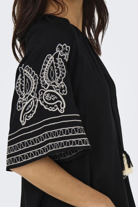 Jacqueline de Yong jdyrisso life bianca l/s top wvn